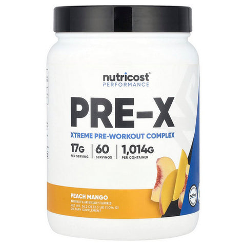 Nutricost, Pre-X Complex Peach Mango, 60 Servings