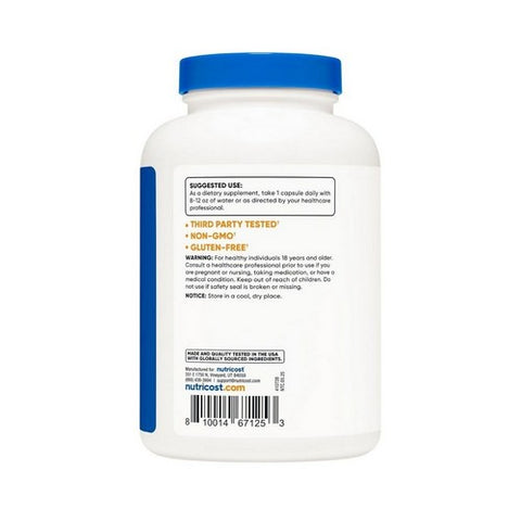 Nutricost, L-Arginine + L-Citrulline Capsules, 750 Mg, 240 Count