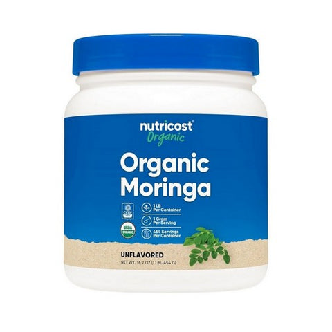 Nutricost, Organic Moringa Powder, 1 Lb