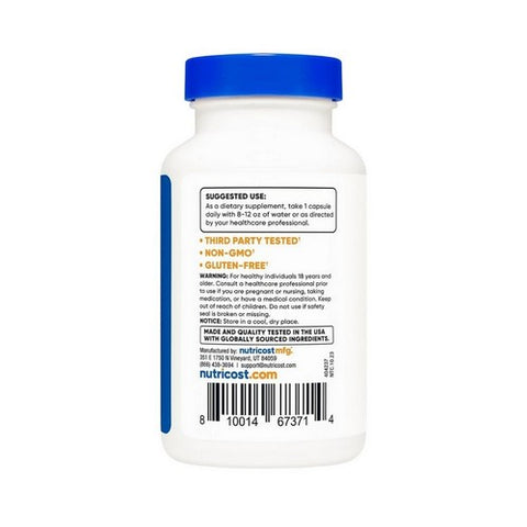 Nutricost, Gymnema Sylvestre Extract Capsules, 3,500 Mg, 180 Count