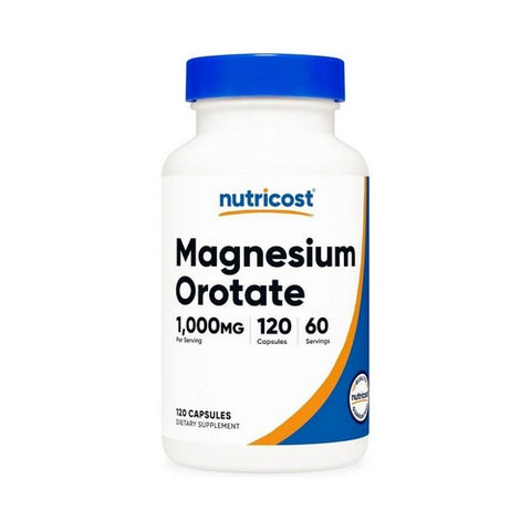 Nutricost, Magnesium Orotate Capsules, 1000 Mg, 120 Count