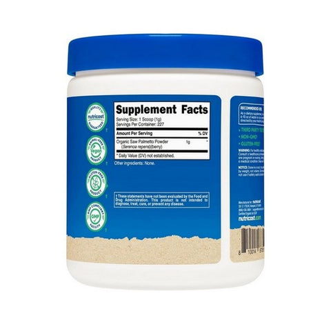 Nutricost, Organic Saw Palmetto Unflavoured, 8 Oz