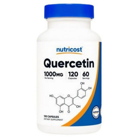 Nutricost, Quercetin Capsules, 1000 Mg, 120 Count