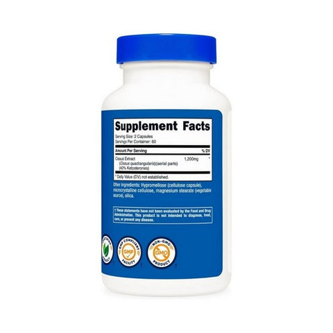 Nutricost, Cissus Quadrangularis Capsules, 1200 MG, 120 Count