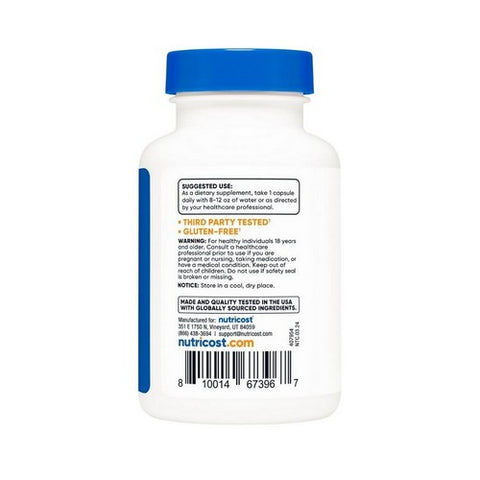 Nutricost, Luteolin Capsules, 100 Mg, 120 Count