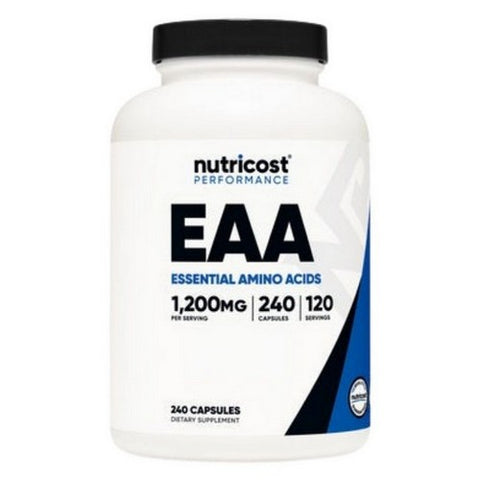 Nutricost, EAA Capsules, 1200 Mg, 240 Count