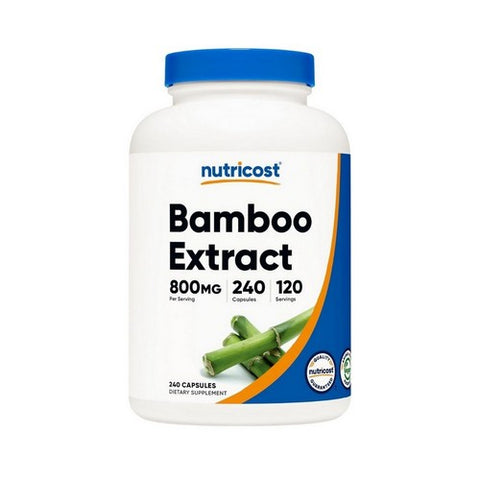Nutricost, Bamboo Extract Capsules, 800 Mg, 240 Count
