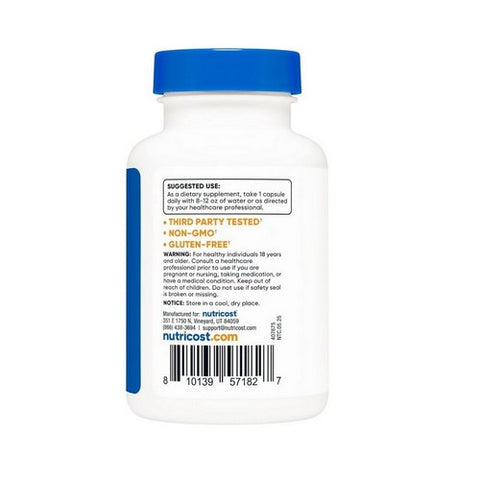 Nutricost, L-Methylfolate Capsules, 15 Mg, 120 Count