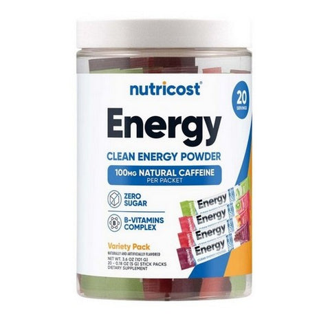 Nutricost, Energy Complex Stickpacks Variety Pack, 20 Sticks