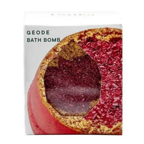 Latika Soap, Geode Bath Bomb Ruby, 1 Count