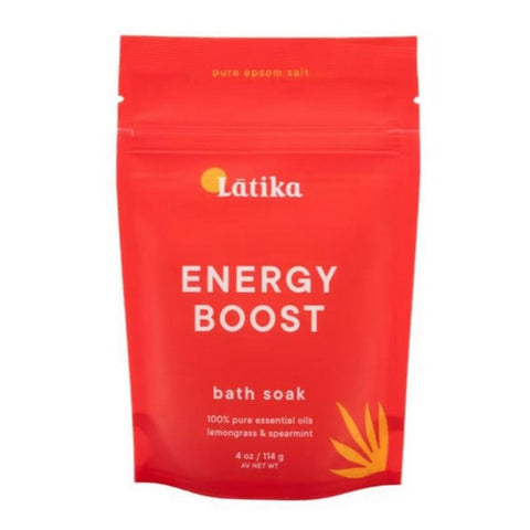 Latika Soap, Bath Soak Energy Boost, 4 Oz