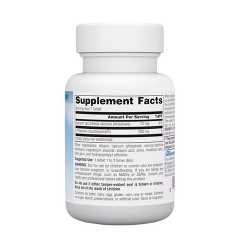 Source Naturals, L-Theanine, 200 mg, 30 Tabs