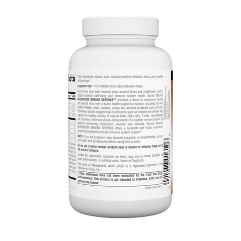 Source Naturals, Mushroom Immune Defense, 120 Tabs