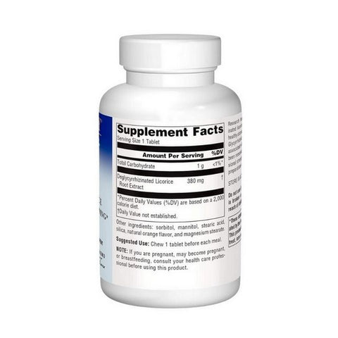 Planetary Herbals, DGL Licorice, 100 Chewable Tabs