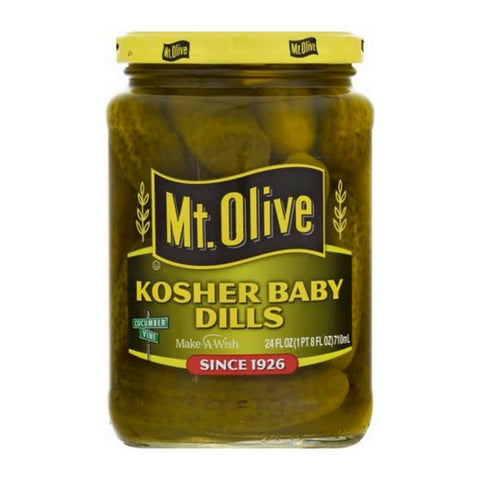 Kosher Dill Spears 24 Oz (Case Of 12) by Mt. Olive