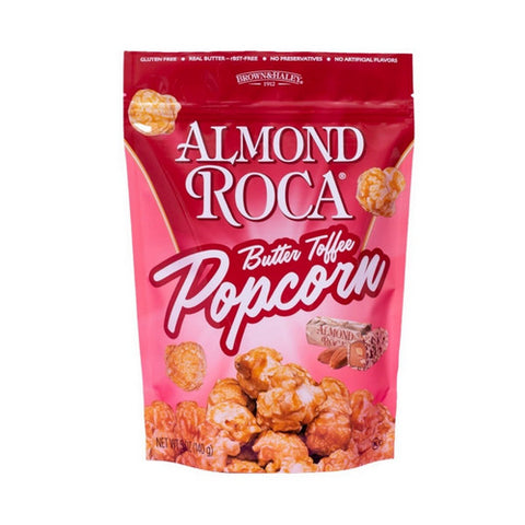 Almond Roca Butter Toffee Popcorn 5 Oz (Case Of 12) by Brown & Haley