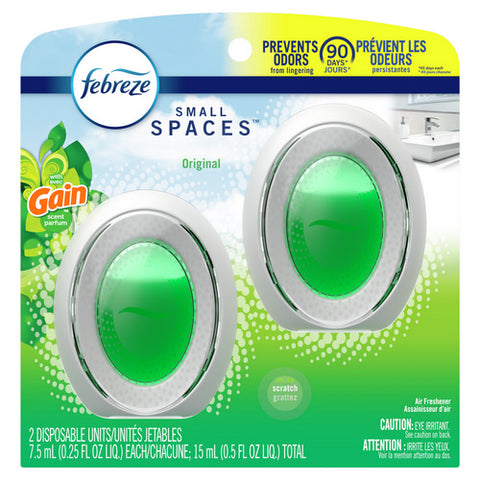 Febreze, Small Spaces Air Fresheners Gain Air Fresheners, .5 Oz (Case Of 6)
