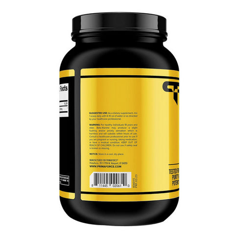 Primaforce, Beta-Alanine Powder Unflavored, 1.5 Kgs