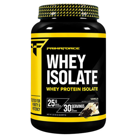 Primaforce, Whey Protein Isolate Vanilla, 2 Lbs