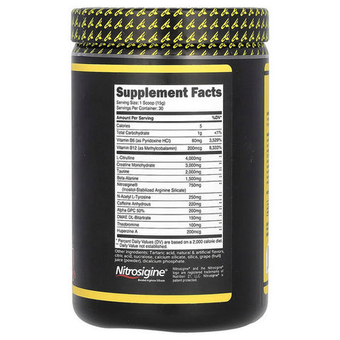 Primaforce, Pre-Workout Complex Powder Grape, 30 Servings