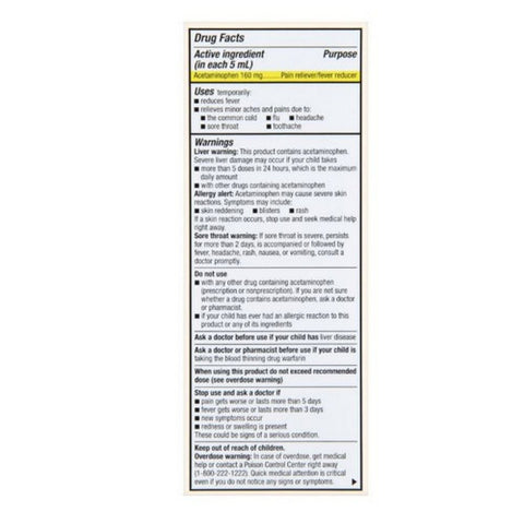 Foster And Thrive, Children's Pain And Fever, 4 Oz