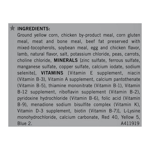 Purina, Dog Chow High Protein Dry Dog Food With Real Lamb And Beef Bag, 18 Lbs (Case Of 1)