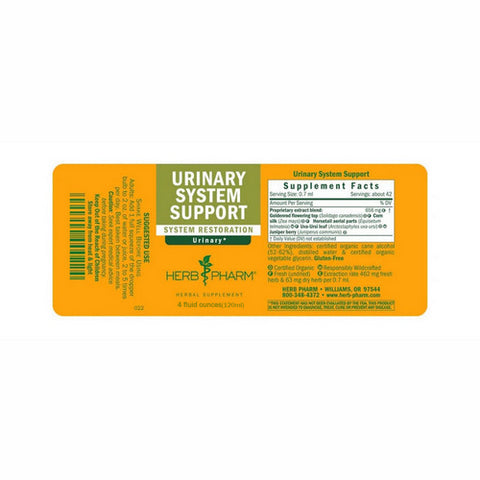 Herb Pharm, Urinary System Support, 4 oz