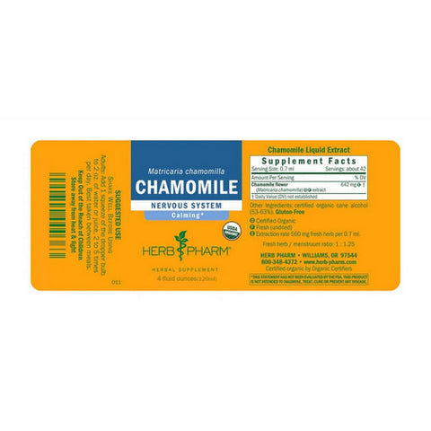 Herb Pharm, Chamomile Extract, 4 Oz