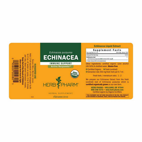 Herb Pharm, Echinacea, 4 Oz