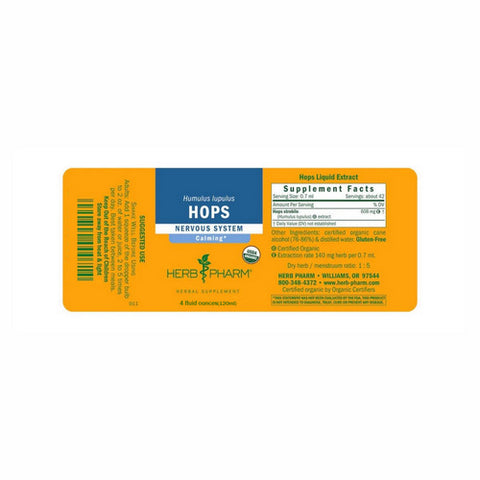 Herb Pharm, Hops Extract, 4 Oz