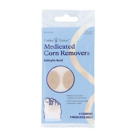 Foster And Thrive, Mediacted Corn Remover, 9 Each Foster And Thrive