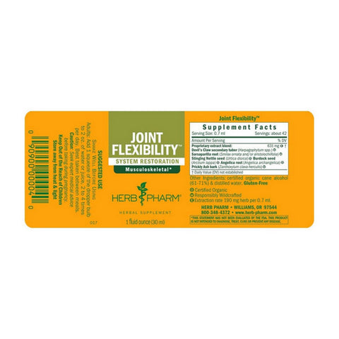 Herb Pharm, Joint Flexibility, 1 Oz