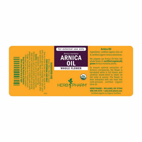 Herb Pharm, Arnica Oil, 4 Oz