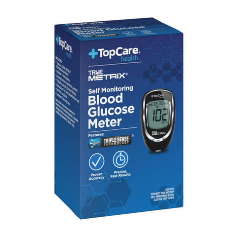 Health Self Monitoring Blood Glucose Meter 1 Count by TopCare