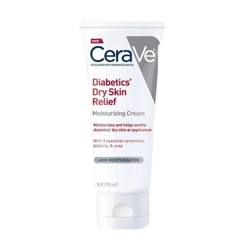 Cerave, Diabetics Dry Skin Relief Moisturizing Cream, 8 Oz