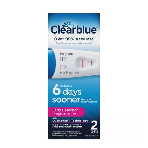 Clearblue, Early Detection Pregnancy Test, 6 Count