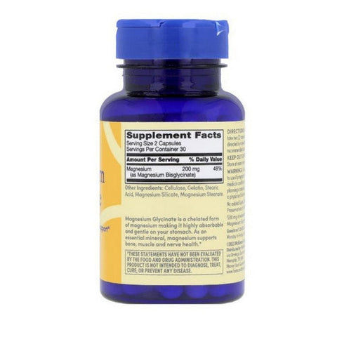 Foster And Thrive, Magnesium Glycinate, 200 Mg, 60 Caps