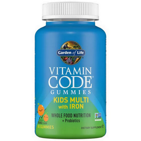 Garden of Life, Vitamin Code Kids Multi Orange, 90 Count