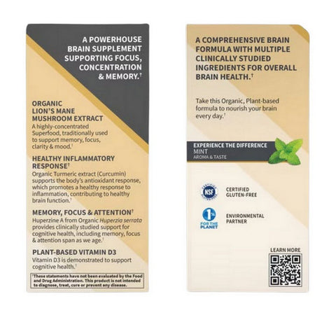 Garden of Life, Herbals Brain Health, 30 Count