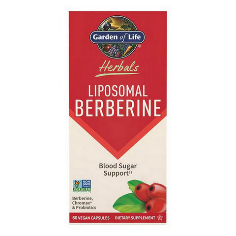 Garden of Life, Herbals Liposomal Berberine, 60 Count