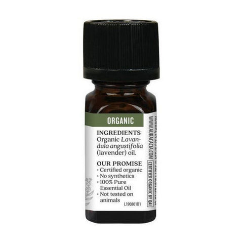 Aura Cacia, Aura Cacia Organic Lavender Essential Oil, 0.25 Oz
