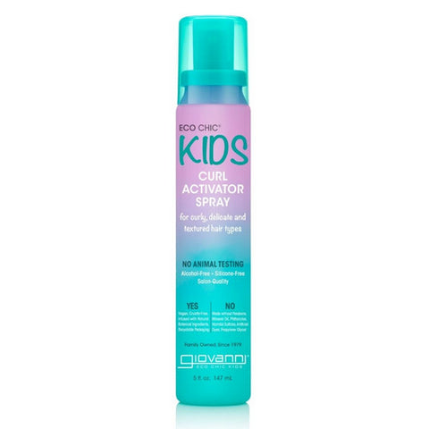 Giovanni Cosmetics, Giovanni Eco Chic Kids Curl Activator Spray, 5 Oz