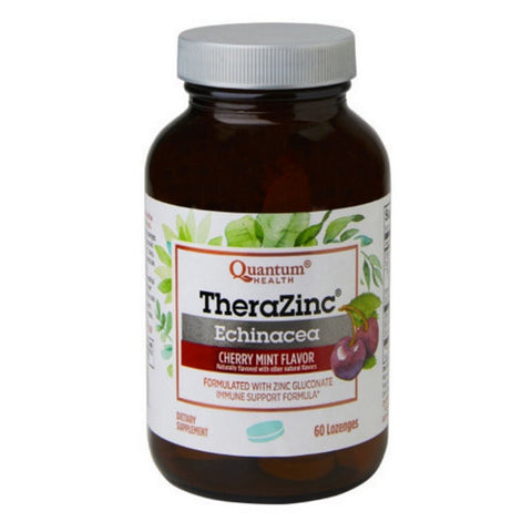 Quantum Health, Quantum Echinacea Chery Mint Lozenges, 60 Count