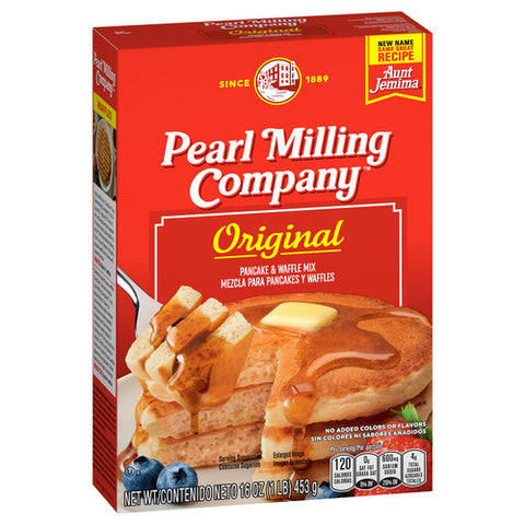 Pearl Mil, Original Pancake And Waffle Mix, 16 Oz (Case Of 12)