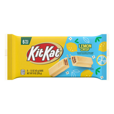 Kit Kat, Easter Candy Lemon Creme Wafer Bars, 9 Oz (Case Of 24)
