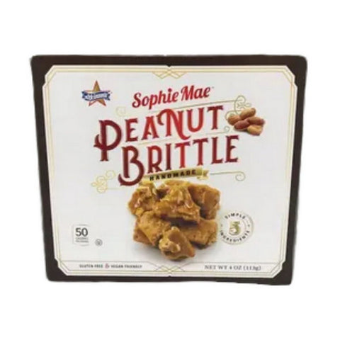 Sophie Mae Peanut Brittle Box 4 Oz (Case Of 24) by Atkinson's