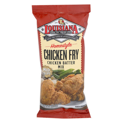 Louisiana, Fish Fry Chicken Fry Mix, 9 Oz (Case Of 12)