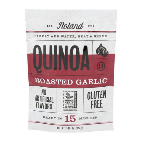 Roland, Roasted Garlic Quinoa, 5.46 Oz (Case Of 6)