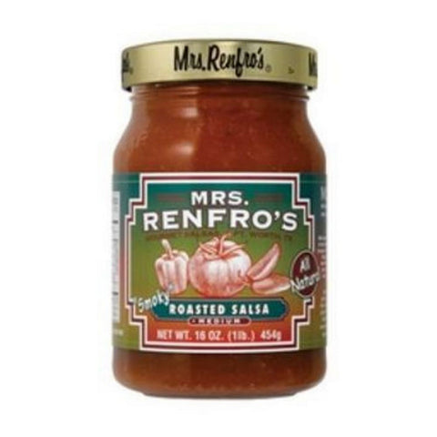 Mrs Renfro, Roasted Salsa, 16 Oz (Case Of 6)