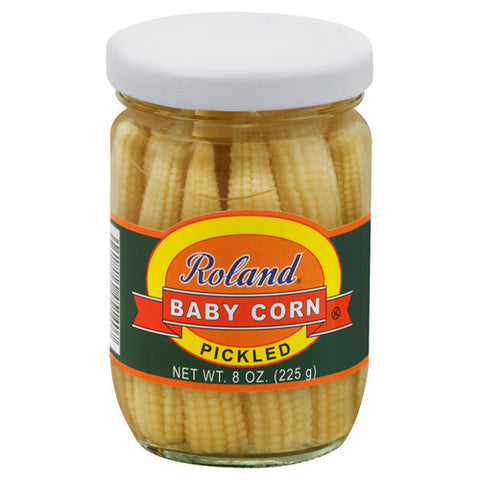 Roland, Whole Pickled Baby Corn, 8Oz (Case Of 12)